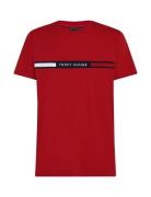Hilfiger Chest Insert Tee Red Tommy Hilfiger