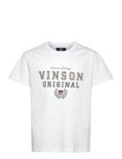 Rylan Reg Cot Vin Jr B Tee White VINSON