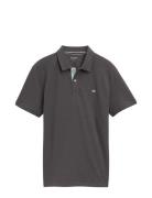 Basic Polo With Contrast Grey Tom Tailor