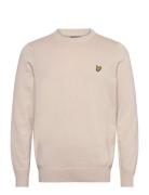 Cotton Crew Neck Jumper Cream Lyle & Scott