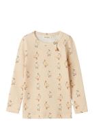 Nmfgavo Eli Ls Slim Top Lil Beige Lil'Atelier