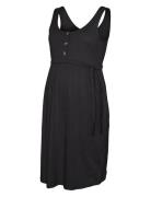 Mlevi Lia S/L Jrs Abk Dress 2F A. Noos Black Mamalicious