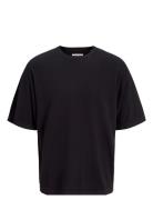 Jjeemil Knit Tee Ss Ln Black Jack & J S