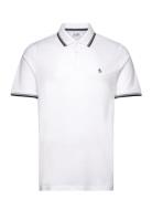 Tipped Polo Tncl Piq White Original Penguin