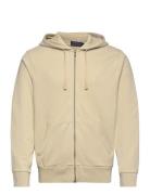 Loopback Fleece Full-Zip Hoodie Beige Polo Ralph Lauren