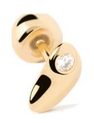 Delta Single Stud Earring Gold PD Paola