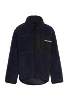 Teddy Fleece Jeffo Jacket Navy Mads Nørgaard