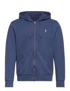 Loopback Fleece Full-Zip Hoodie Navy Polo Ralph Lauren