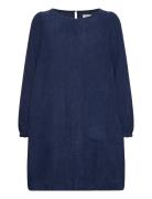 Carlall Short Dress Ls Blue Lollys Laundry