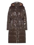 Willall Coat Long Brown Lollys Laundry