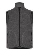 Duncan Wool Fleece Vest Grey J. Lindeberg