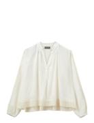 Mmmacha Lace Blouse Cream MOS MOSH