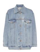 Crgigi Oz Denim Jacket Blue Cream