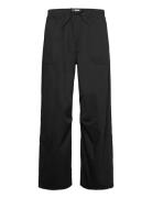 Loose Twill Trousers Black Weekday