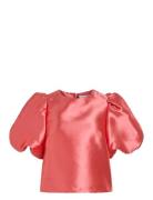 Vishina 2/4 O-Neck Top/Dc/Ka Pink Vila