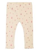 Tnsbnoella Rib Leggings Cream The New