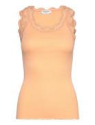 Rwbabette Sl U-Neck Long Lace Top  Rosemunde