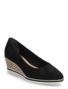 Women Court Sho Black Tamaris