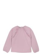 T-Shirt Longsleeve Structure Pink Daily 7
