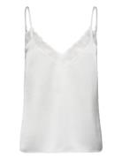 Dante6-Ipso Plain Lace Camisole White Dante6