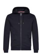 Essential Logo Zip Hoodie Hb Navy Superdry