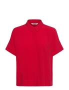 Srfreedom Ss Shirt Red Soft Rebels