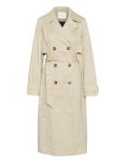 Kapatricia Trench Coat Beige Kaffe