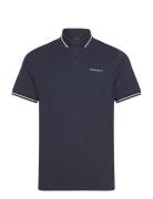 Hs Tipped Polo Navy Hackett London