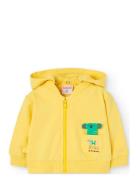 Fleece Jacket Yellow Boboli