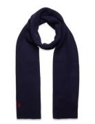 Signature Pony Wool Scarf Navy Polo Ralph Lauren