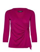 Str Matte Jersey-Shirt Red Lauren Ralph Lauren