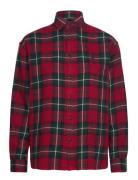 Relaxed Fit Plaid Cotton Shirt Red Polo Ralph Lauren