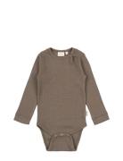 Body L/S Modal Brown Petit Piao