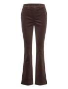 High-Rise Corduroy Boot Trouser Brown Lauren Ralph Lauren