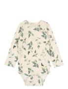 Body L/S Printed Cream Petit Piao