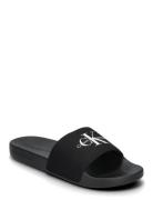 Slide Monogram Cv Black Calvin Klein