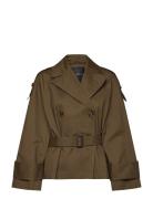 Denby Trench Coat Green French Connection