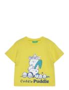 T-Shirt Yellow United Colors Of Benetton