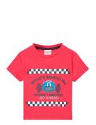 Knit T-Shirt Red Boboli