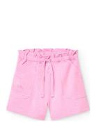Knit Shorts Flame Pink Boboli