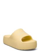 Tjw Chunky Flatform Slide Yellow Tommy Hilfiger