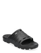 Get Outslide Slide Sandal Jet Black Black Timberland