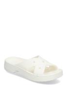 Cl Womens Cross Strap White Crocs