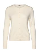 Rmwsandra Ls Cardigan Cream RM By Rosemunde