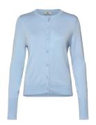 Rmwsandra Ls Cardigan Blue RM By Rosemunde