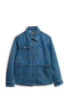 Denim Chore Jacket Blue Superdry