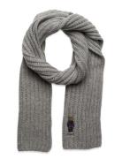 Rws Wool Recyc Nyln-Denim Bear Scar Grey Polo Ralph Lauren