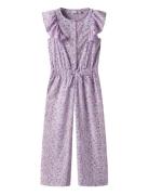 Nkfvinaya 7/8 Jumpsuit Pink Name It