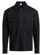 Linen Lyocell Stretch Overshirt Black Calvin Klein