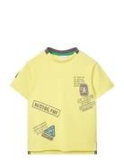 Knit T-Shirt Yellow Boboli